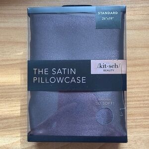 Kitsch Satin Pillowcase NWT Black